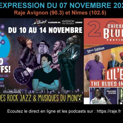 Blues Expression - Écho des Riffs avec Selim Chikh - 07.11.2021